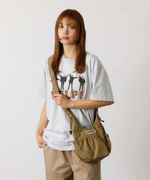 OUTDOOR PRODUCTS(アウトドアプロダクツ)の「【OUTDOOR PRODUCTS / アウトドアプロダクツ】2WAY Egg Shoulder Bag/ショルダー/ユニセックス【WEB限定】(ショルダーバッグ・メンズ・ブラック/ベージュ/グレー/ピンク・フリー)」の1枚目の写真