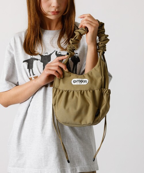 OUTDOOR PRODUCTS(アウトドアプロダクツ)の「【OUTDOOR PRODUCTS / アウトドアプロダクツ】2WAY Egg Shoulder Bag/ショルダー/ユニセックス【WEB限定】(ショルダーバッグ・メンズ・ブラック/ベージュ/グレー/ピンク・フリー)」の19枚目の写真