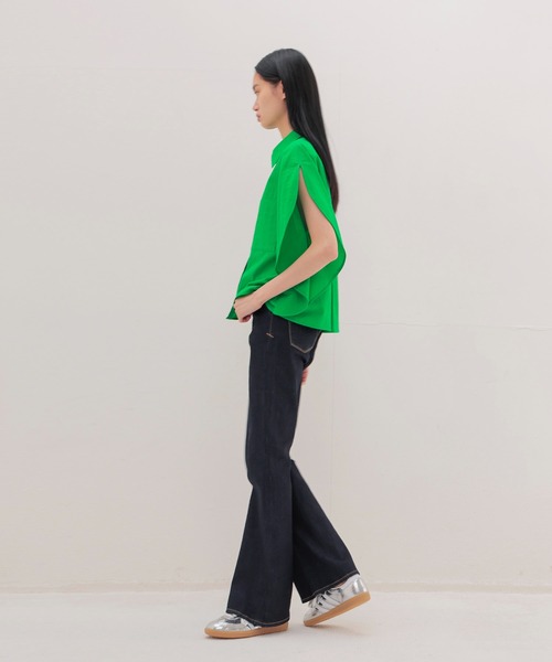 YANUK（ヤヌーク）の「YANUK / Bootcut One wash Indigo(ブーツカットデニム 57141300)（デニムパンツ・レディース・インディゴブルー・25/24/23）」の10枚目の写真