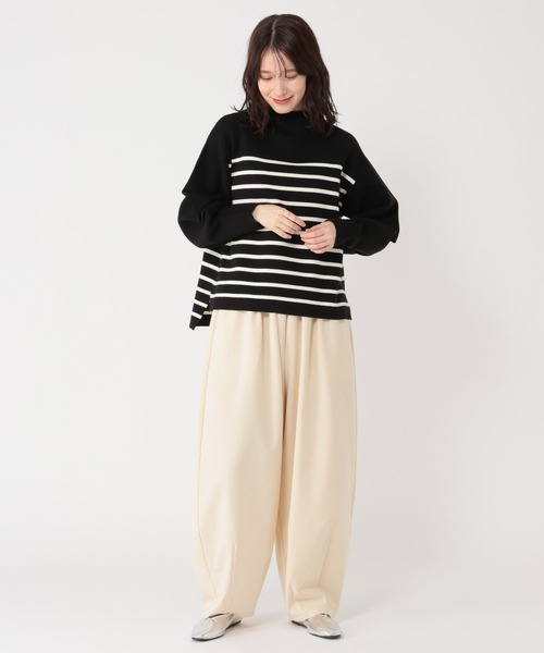 studio CLIP（スタディオクリップ）の「12ゲージアソートバルーンスリーブニットプルオーバー（ニット/セーター・レディース・その他2/オレンジ/その他1/アイボリー/ブルー・FREE）」の9枚目の写真