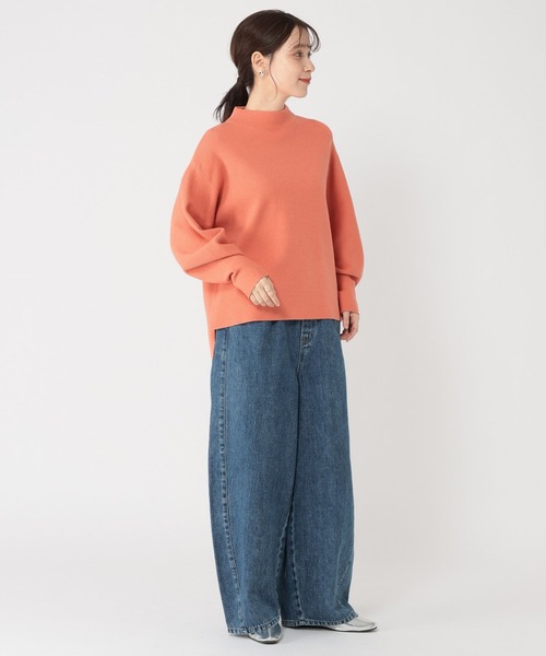 studio CLIP（スタディオクリップ）の「12ゲージアソートバルーンスリーブニットプルオーバー（ニット/セーター・レディース・その他2/オレンジ/その他1/アイボリー/ブルー・FREE）」の19枚目の写真