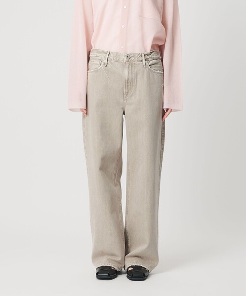 upperhights(アッパーハイツ)の「【別注】<upper hights>THE NIECE MID RISE デニムパンツ(デニムパンツ・レディース・ライトグレー・24/22/23/25)」の5枚目の写真