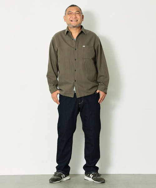 EDWIN(エドウィン)の「【大きいサイズ】ジャージーズ レギュラーストレートパンツ【スタンダードモデル】(デニムパンツ・メンズ・ブルー系その他/ブルー/ブラック系その他/ダークインディゴブルー/ベージュ/インディゴブルー・40/38/42/36/46/50/48/44)」の4枚目の写真