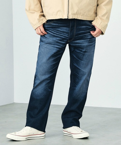 EDWIN(エドウィン)の「【大きいサイズ】ジャージーズ レギュラーストレートパンツ【スタンダードモデル】(デニムパンツ・メンズ・ブルー系その他/ブルー/ブラック系その他/ダークインディゴブルー/ベージュ/インディゴブルー・40/38/42/36/46/50/48/44)」の21枚目の写真