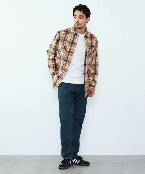 EDWIN(エドウィン)の「【大きいサイズ】ジャージーズ レギュラーストレートパンツ【スタンダードモデル】(デニムパンツ・メンズ・ブルー系その他/ブルー/ブラック系その他/ダークインディゴブルー/ベージュ/インディゴブルー・40/38/42/36/46/50/48/44)」の20枚目の写真