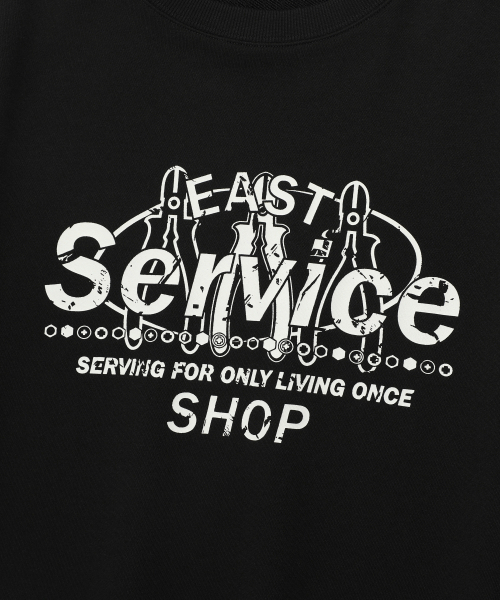 eastserviceshop(イーストサービスショップ)の「Tool Graphic Sweatshirt - Black(スウェット・レディース・その他・SMALL/MEDIUM)」の3枚目の写真