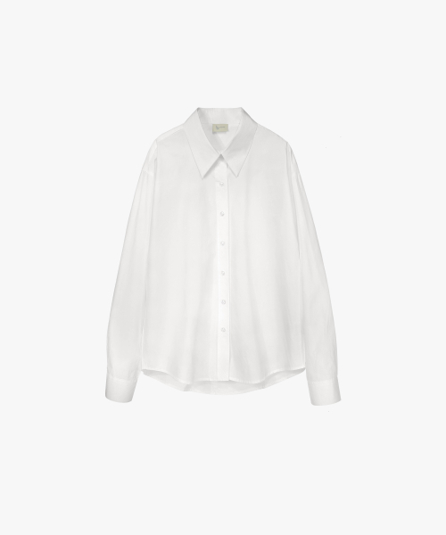 LOSSYROW（ロッシロー）の「Bio Cotton Washing Shirt White（シャツ/ブラウス・レディース・その他・FREE）」の5枚目の写真