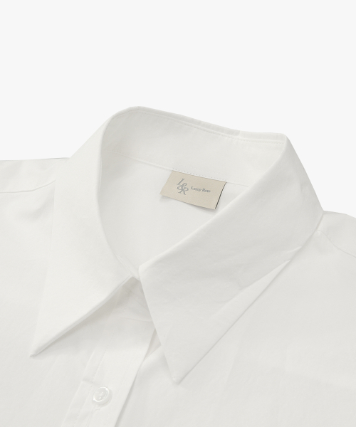 LOSSYROW（ロッシロー）の「Bio Cotton Washing Shirt White（シャツ/ブラウス・レディース・その他・FREE）」の6枚目の写真