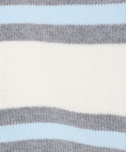 LOWRYS FARM（ローリーズファーム）の「エリポロラインニットプルオーバー　645088（ニット/セーター・レディース・グレー/アイボリー/ネイビー・FREE）」の21枚目の写真