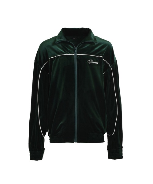 BREATH(ブレス)の「SCRIPT LOGO PIPING VELOUR JACKET(その他トップス・メンズ・ダークグリーン・LARGE/X-LARGE)」の1枚目の写真