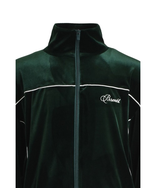 BREATH(ブレス)の「SCRIPT LOGO PIPING VELOUR JACKET(その他トップス・メンズ・ダークグリーン・LARGE/X-LARGE)」の6枚目の写真
