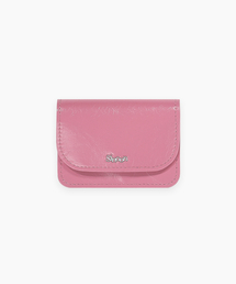 SINOON（シヌーン）の「Sinoon Logo Card Wallet (Pink)（札入れ/マネークリップ）」