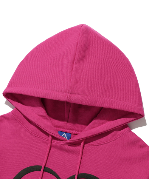 ISTKUNST(イストクンスト)の「HOMIE HEART HOODIE_PINK(IK2ESMM401A)(パーカー・レディース・ピンク・M/S/L)」の3枚目の写真