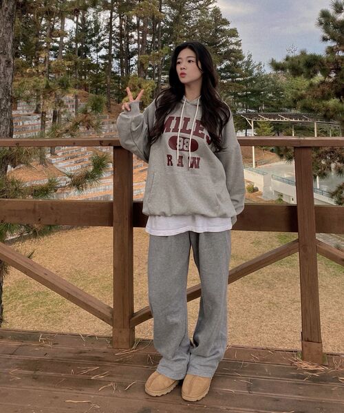 THE MILE（ザマイル）の「マイルス ロウ スウェット フード NAVY（パーカー・メンズ・ネイビー・S/M/L/XL）」の20枚目の写真