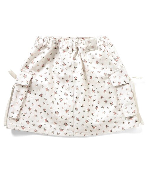 algy（アルジー）の「りぼん台形スカパン（スカート・キッズ・カーキ/ブラック/オフホワイト・160/150/140/130）」の16枚目の写真