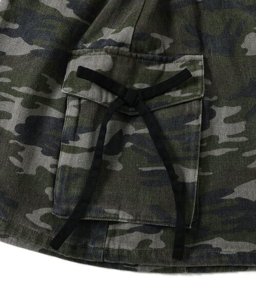 algy（アルジー）の「りぼん台形スカパン（スカート・キッズ・カーキ/ブラック/オフホワイト・160/150/140/130）」の20枚目の写真