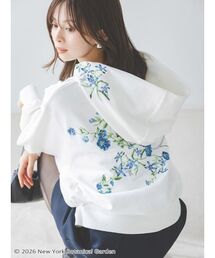 SNIDEL | NYBG エンブロイダリーフーディー(パーカー)