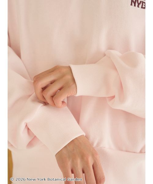 SNIDEL（スナイデル）の「NYBG エンブロイダリーフーディー（パーカー・レディース・ライトピンク/ホワイト/グレー・F）」の12枚目の写真