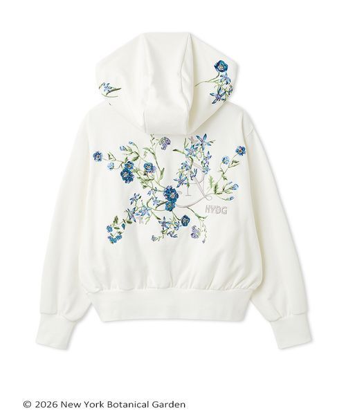 SNIDEL（スナイデル）の「NYBG エンブロイダリーフーディー（パーカー・レディース・ライトピンク/ホワイト/グレー・F）」の21枚目の写真