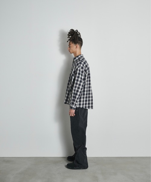 BLANK HOTEL(ブランクホテル)の「Vintage Washed 3D Design Work Pants / ビンテージウォッシュ3Dデザインワークパンツ(その他パンツ・メンズ・オリーブ/ブラック・L/M/S)」の10枚目の写真