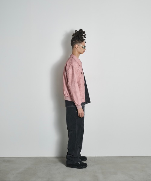 BLANK HOTEL(ブランクホテル)の「Vintage Washed 3D Design Work Pants / ビンテージウォッシュ3Dデザインワークパンツ(その他パンツ・メンズ・オリーブ/ブラック・L/M/S)」の6枚目の写真