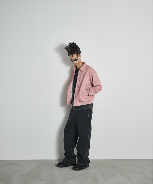 BLANK HOTEL(ブランクホテル)の「Vintage Washed 3D Design Work Pants / ビンテージウォッシュ3Dデザインワークパンツ(その他パンツ・メンズ・オリーブ/ブラック・L/M/S)」の7枚目の写真