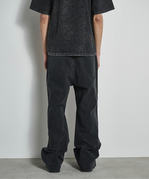 BLANK HOTEL(ブランクホテル)の「Vintage Washed 3D Design Work Pants / ビンテージウォッシュ3Dデザインワークパンツ(その他パンツ・メンズ・オリーブ/ブラック・L/M/S)」の17枚目の写真