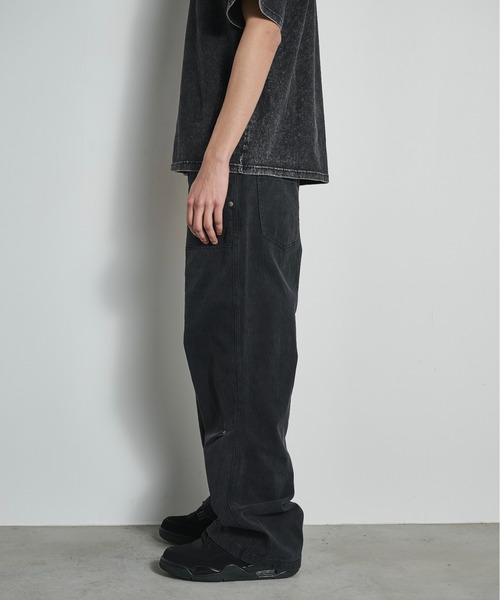 BLANK HOTEL(ブランクホテル)の「Vintage Washed 3D Design Work Pants / ビンテージウォッシュ3Dデザインワークパンツ(その他パンツ・メンズ・オリーブ/ブラック・L/M/S)」の18枚目の写真
