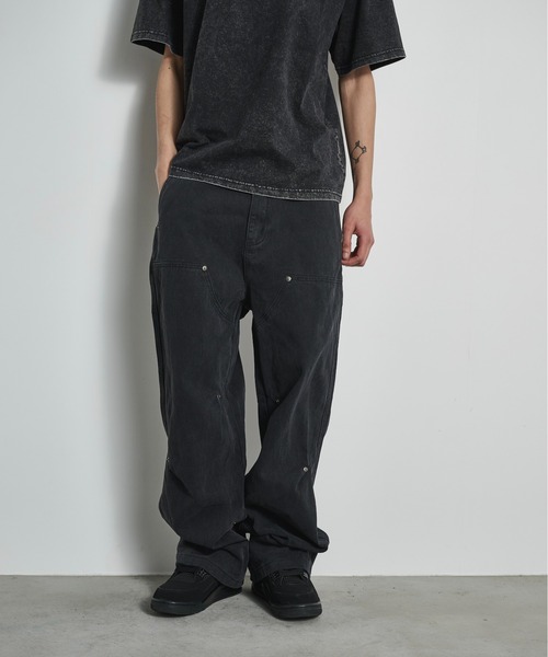 BLANK HOTEL(ブランクホテル)の「Vintage Washed 3D Design Work Pants / ビンテージウォッシュ3Dデザインワークパンツ(その他パンツ・メンズ・オリーブ/ブラック・L/M/S)」の20枚目の写真