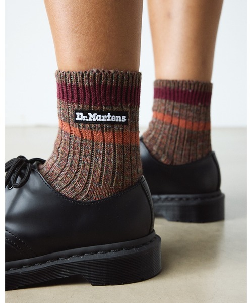 Dr. Martens（ドクターマーチン）の「Dr. Martens/ドクターマーチン ショート モール ソックス 40985200（ソックス/靴下・メンズ・ブラウン・M/S）」の4枚目の写真