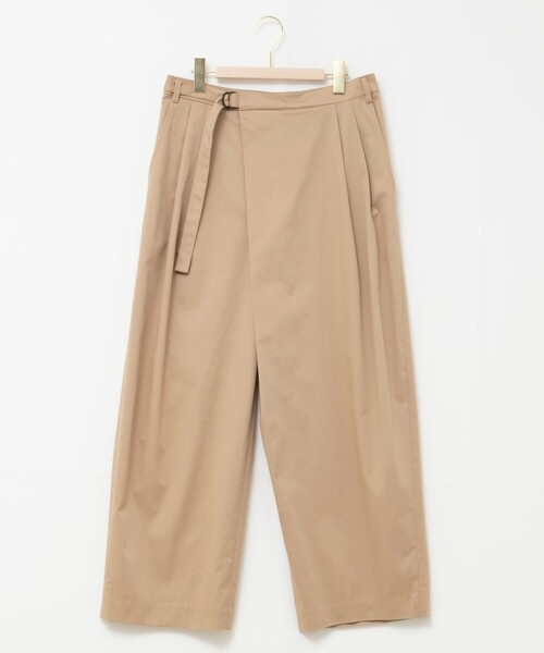 Rie Miller（リエミラー）の「ウォッシャブルラップパンツストレッチ（その他パンツ・レディース・ベージュ・36/38）」の10枚目の写真