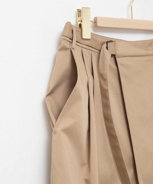 Rie Miller（リエミラー）の「ウォッシャブルラップパンツストレッチ（その他パンツ・レディース・ベージュ・36/38）」の13枚目の写真