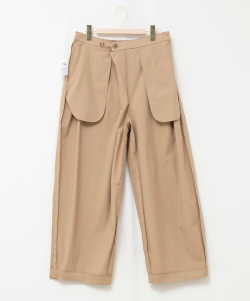 Rie Miller（リエミラー）の「ウォッシャブルラップパンツストレッチ（その他パンツ・レディース・ベージュ・36/38）」の20枚目の写真