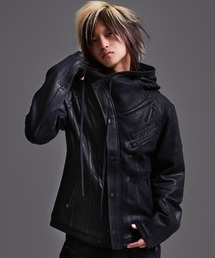 FUGA（フーガ）の「『FUGA/フーガ』コーティングハイネックフーディー/ジップパーカー（パーカー）」