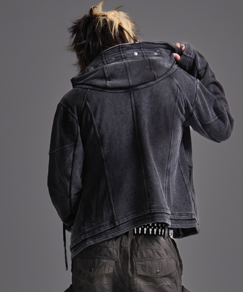FUGA（フーガ）の「『FUGA/フーガ』コーティングハイネックフーディー/ジップパーカー（パーカー・メンズ・A/B・L/M）」の21枚目の写真