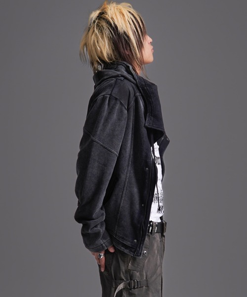 FUGA（フーガ）の「『FUGA/フーガ』コーティングハイネックフーディー/ジップパーカー（パーカー・メンズ・A/B・L/M）」の20枚目の写真
