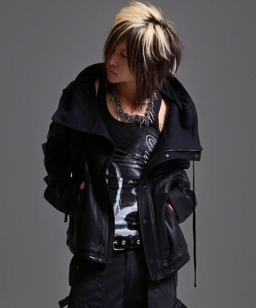 FUGA（フーガ）の「『FUGA/フーガ』コーティングハイネックフーディー/ジップパーカー（パーカー・メンズ・A/B・L/M）」の14枚目の写真