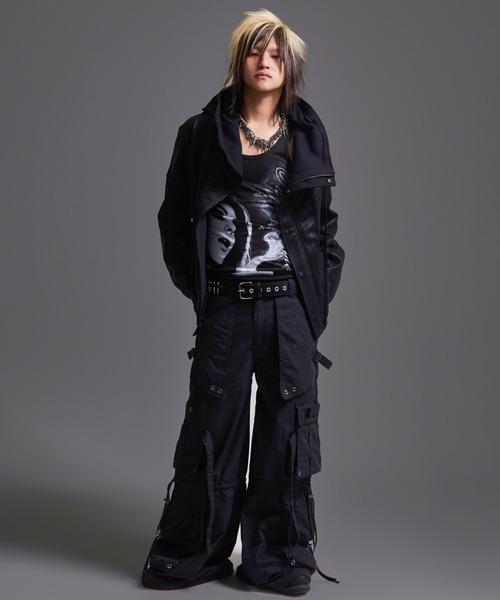FUGA（フーガ）の「『FUGA/フーガ』コーティングハイネックフーディー/ジップパーカー（パーカー・メンズ・A/B・L/M）」の15枚目の写真