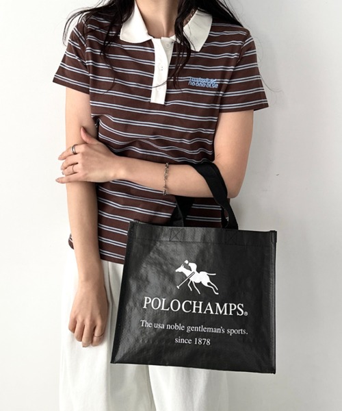 セール】POLO CHAMPS(ポロチャンプス)/SHOPPER BAG ショッパーバッグ
