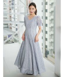 MERCURYDUO | レースパイピングロングワンピース(ワンピース)