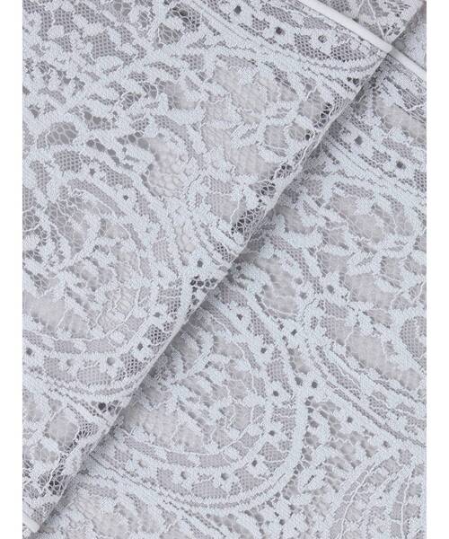 MERCURYDUO（マーキュリーデュオ）の「レースパイピングロングワンピース（ワンピース・レディース・イエロー/ブルー/オフホワイト・MEDIUM/SMALL）」の8枚目の写真