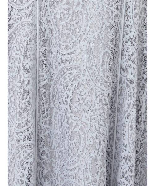 MERCURYDUO（マーキュリーデュオ）の「レースパイピングロングワンピース（ワンピース・レディース・イエロー/ブルー/オフホワイト・MEDIUM/SMALL）」の11枚目の写真