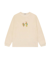 CHIN DOWN（チンダウン）の「FLIRTING ANGELS LONG SLEEVE OVERSIZED（Tシャツ/カットソー）」