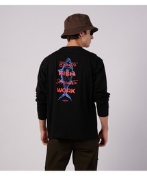 グラフィック 長袖Tシャツ