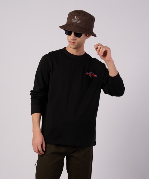 Eddie Bauer（エディーバウアー）の「グラフィック 長袖Tシャツ（Tシャツ/カットソー・メンズ・ブラック/ブルー/ホワイト・S/M/L/XL/XXL）」の8枚目の写真