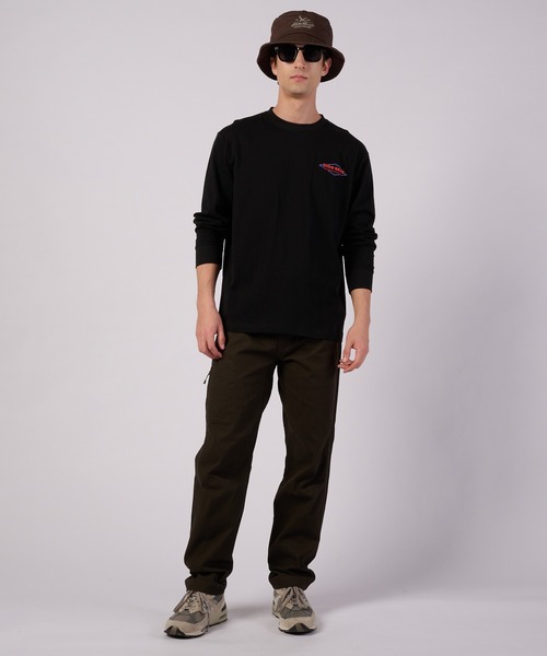 Eddie Bauer（エディーバウアー）の「グラフィック 長袖Tシャツ（Tシャツ/カットソー・メンズ・ブラック/ブルー/ホワイト・S/M/L/XL/XXL）」の9枚目の写真