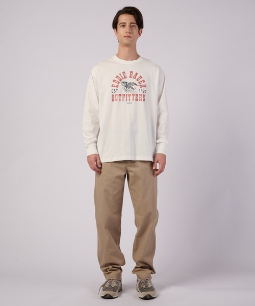 Eddie Bauer（エディーバウアー）の「グラフィック 長袖Tシャツ（Tシャツ/カットソー・メンズ・ブラック/ブルー/ホワイト・S/M/L/XL/XXL）」の6枚目の写真