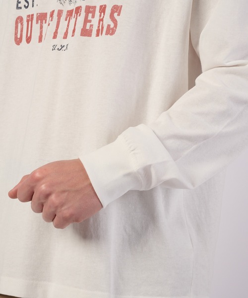 Eddie Bauer（エディーバウアー）の「グラフィック 長袖Tシャツ（Tシャツ/カットソー・メンズ・ブラック/ブルー/ホワイト・S/M/L/XL/XXL）」の16枚目の写真