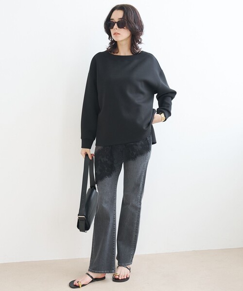 UNFILO(アンフィーロ)の「【UNFILO DENIM】フレアデニム(デニムパンツ・レディース・グレー系1/スカイブルー系1・LARGE/MEDIUM/ST/SMALL/X-SMALL/XX-SMALL/LT/MT)」の11枚目の写真