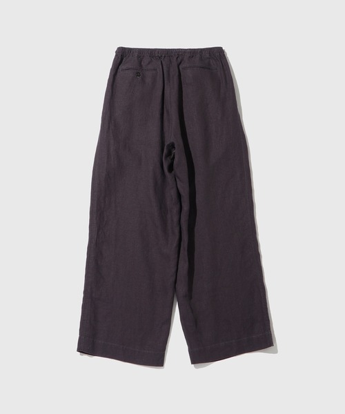 ADAM ET ROPE'（アダムエロペ）の「ワイドイージー リネンパンツ / セットアップ対応（その他パンツ・メンズ・ネイビー/ブラック/チャコールグレー・M/L）」の10枚目の写真